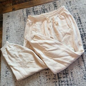 Adidas joggers cream